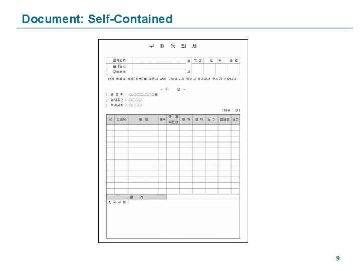 Document: Self-Contained 9 