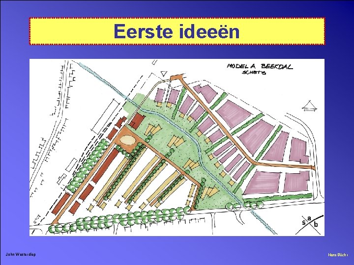 Eerste ideeën John Westerdiep Hans Büchi 