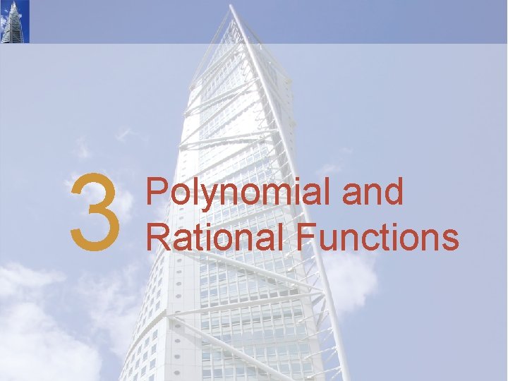 3 Polynomial and Rational Functions 