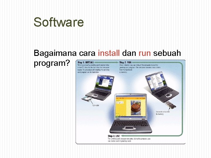 Software Bagaimana cara install dan run sebuah program? 
