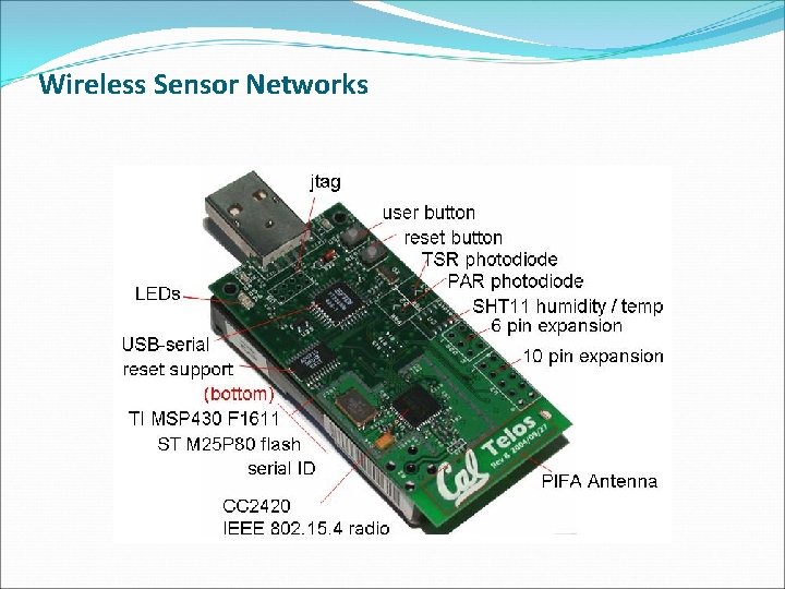 Wireless Sensor Networks 