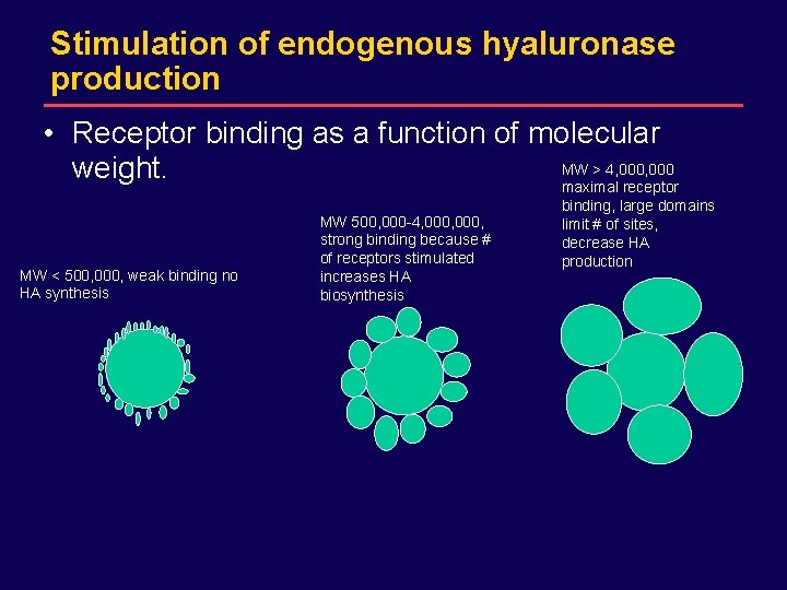 DRAFT for internal Sanofi-Synthelabo use only. Not for distribution. Stimulation of endogenous hyaluronase production