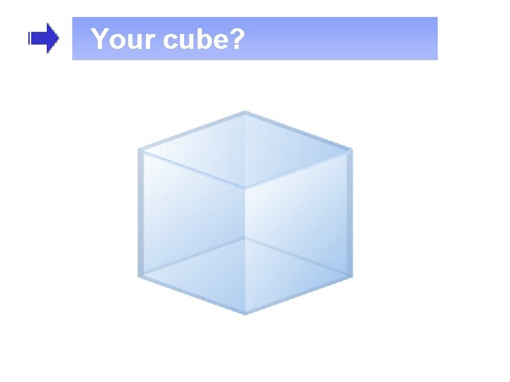 Your cube? 