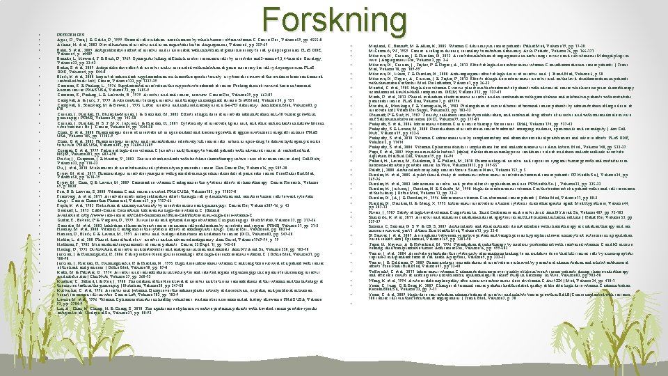  • • • • • • • • • • Forskning REFERENCES Agus,