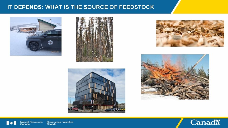 IT DEPENDS: WHAT IS THE SOURCE OF FEEDSTOCK 