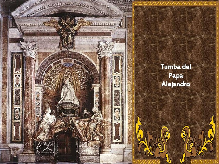 Tumba del Papa Alejandro 