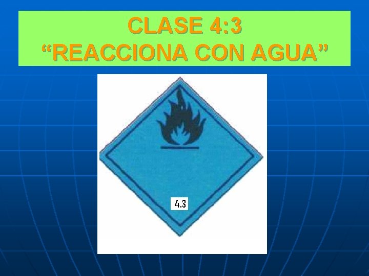 CLASE 4: 3 “REACCIONA CON AGUA” 