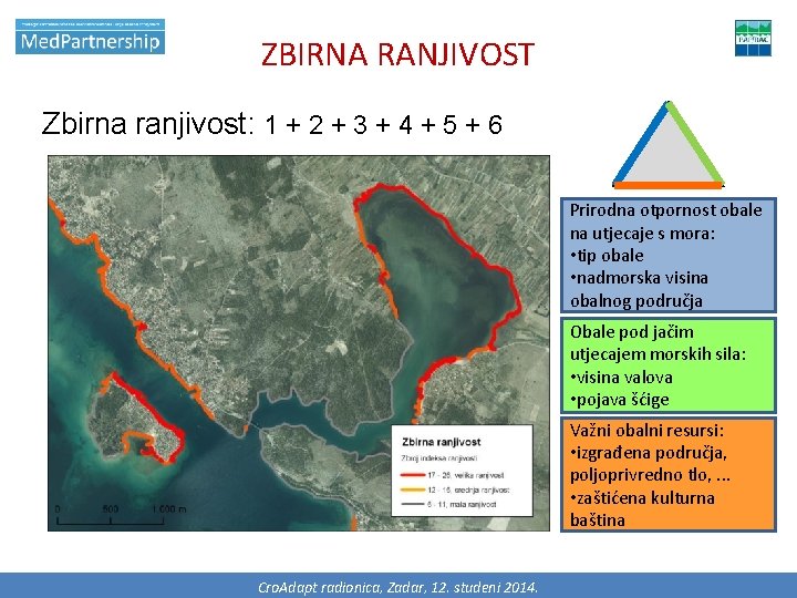 ZBIRNA RANJIVOST Zbirna ranjivost: 1 + 2 + 3 + 4 + 5 +