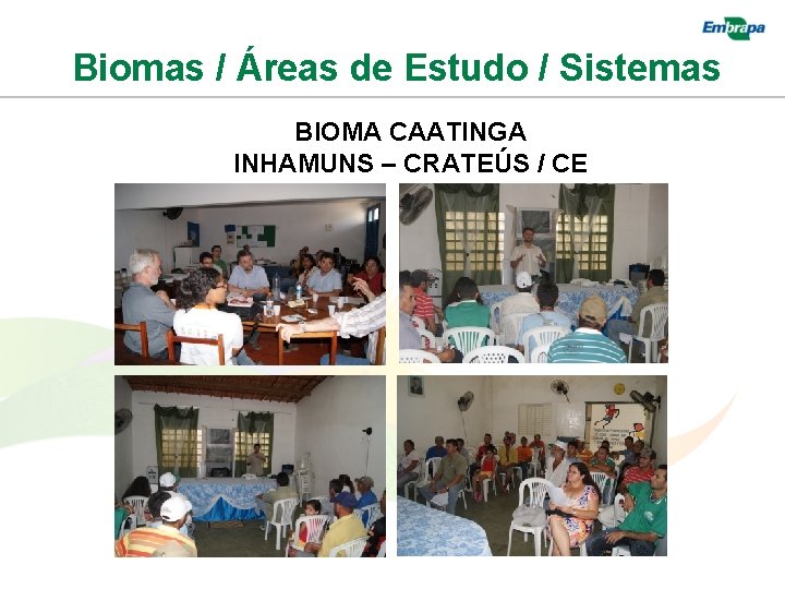 Biomas / Áreas de Estudo / Sistemas BIOMA CAATINGA INHAMUNS – CRATEÚS / CE