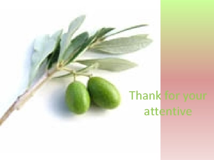 Thank for your attentive 
