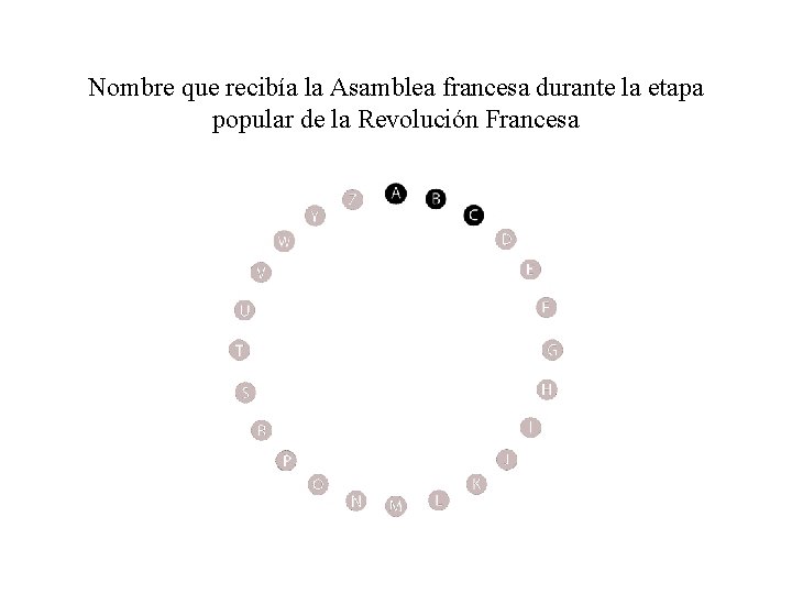 Nombre que recibía la Asamblea francesa durante la etapa popular de la Revolución Francesa