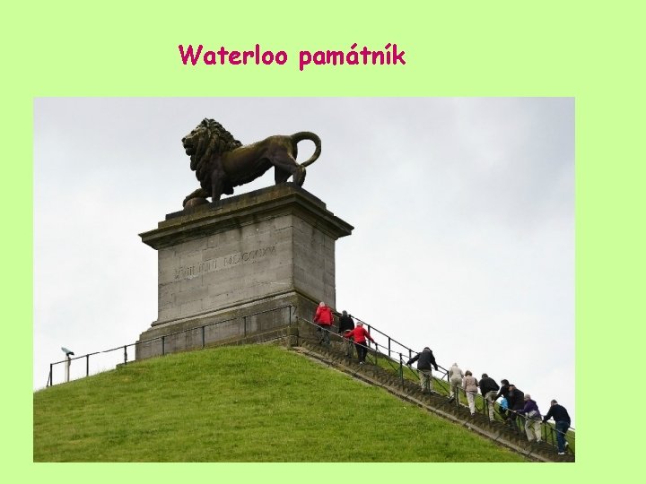 Waterloo památník 