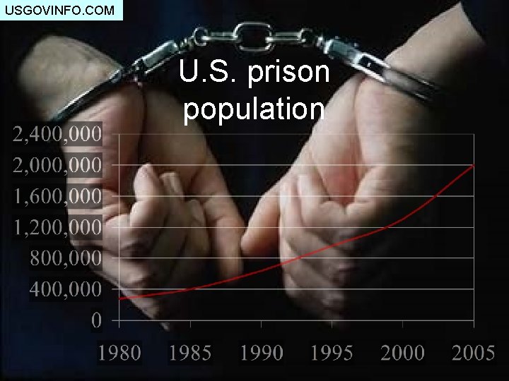 USGOVINFO. COM U. S. prison population 