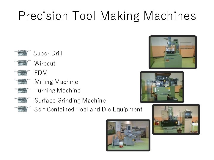 Precision Tool Making Machines Super Drill Wirecut EDM Milling Machine Turning Machine Surface Grinding