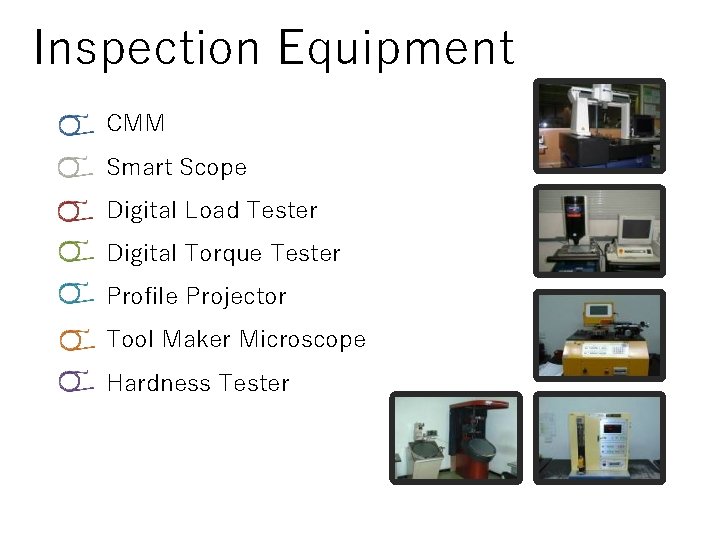 Inspection Equipment CMM Smart Scope Digital Load Tester Digital Torque Tester Profile Projector Tool