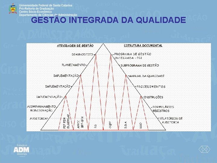 GESTÃO INTEGRADA DA QUALIDADE 