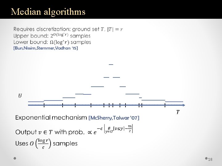 Median algorithms • 18 
