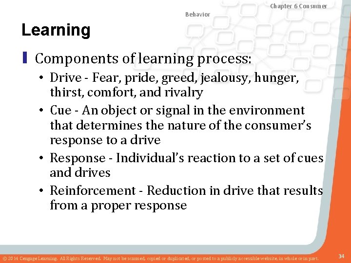 Chapter 8 Marketing Research Chapter and Sales 6 Consumer Forecasting Behavior Learning ▮ Components