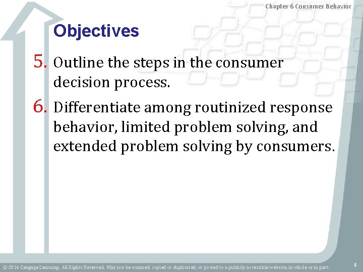 Chapter 8 Marketing Research Chapter and 6 Consumer Sales Forecasting Behavior Objectives 5. Outline