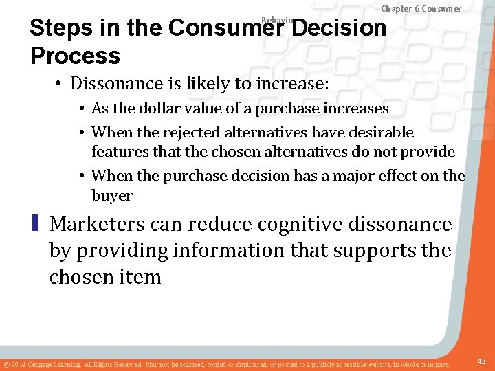 Chapter 8 Marketing Research Chapter and Sales 6 Consumer Forecasting Behavior Steps in the
