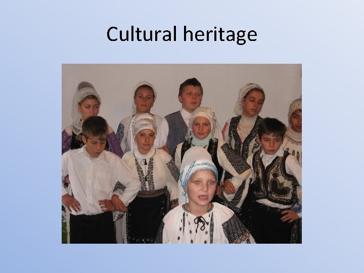 Cultural heritage 