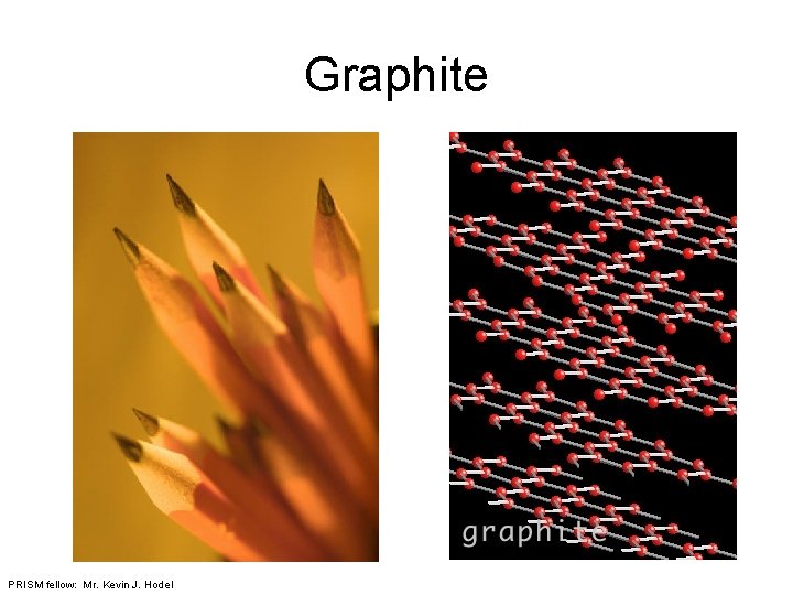 Graphite PRISM fellow: Mr. Kevin J. Hodel 
