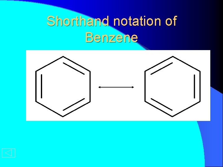 Shorthand notation of Benzene 