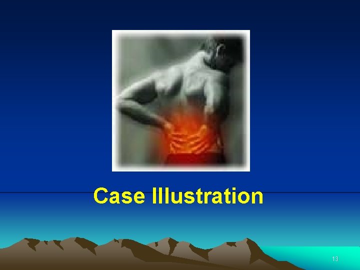 Case Illustration 13 