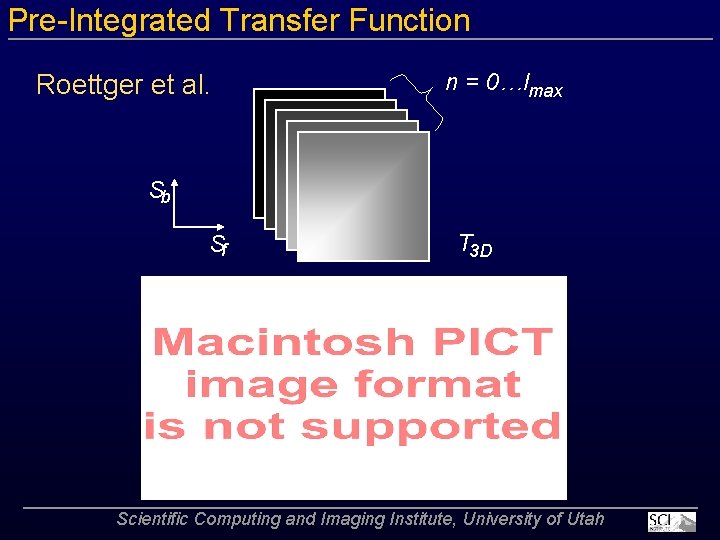 Pre Integrated Transfer Function Roettger et al. n = 0…lmax Sb Sf T 3