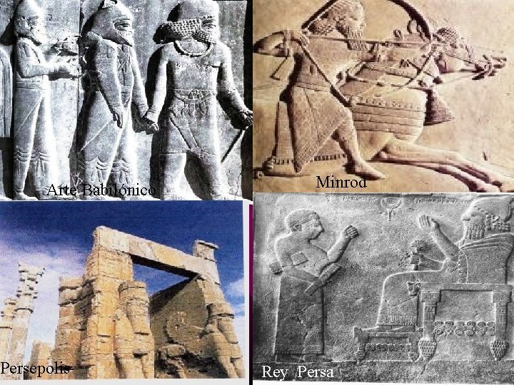 Arte Babilónico Persepolis Minrod Rey Persa 