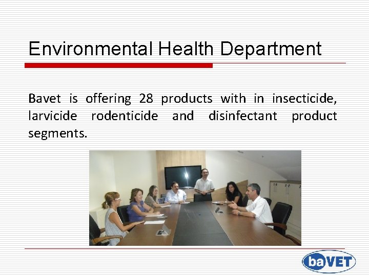Environmental Health Department Bavet is offering 28 products with in insecticide, larvicide rodenticide and