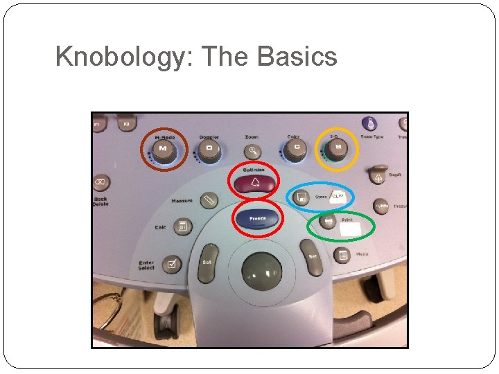 Knobology: The Basics 