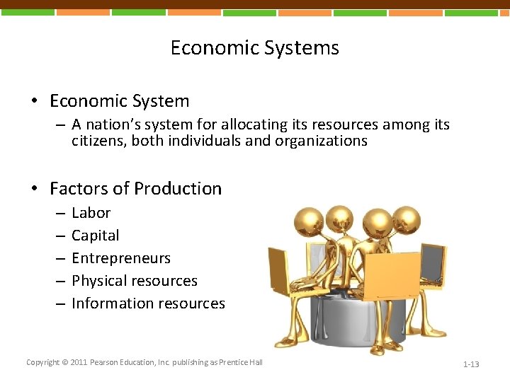 Economic Systems • Economic System – A nation’s system for allocating its resources among