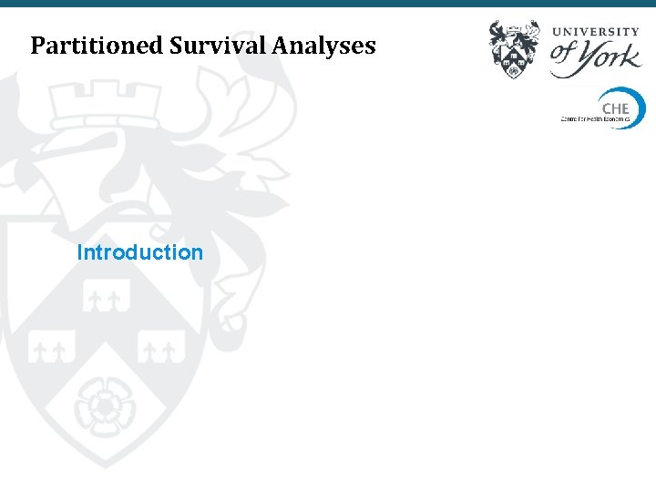 Partitioned Survival Analyses Introduction 
