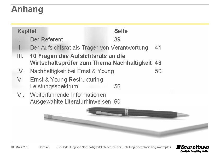 Anhang Kapitel Seite I. Einführung: IDW FAR 1/ 1991 versus IDW S 6 I.