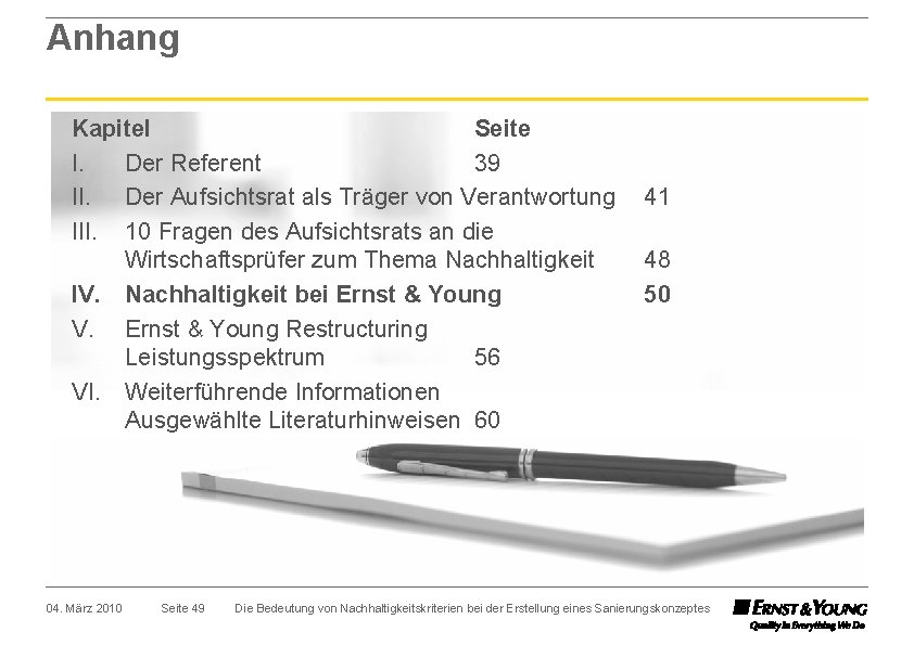 Anhang Kapitel Seite I. Einführung: IDW FAR 1/ 1991 versus IDW S 6 I.