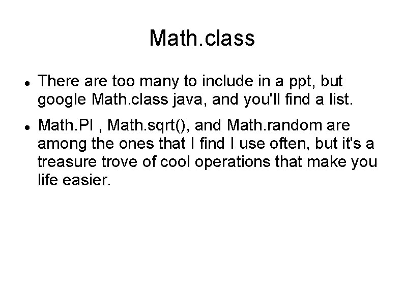 Math. class There are too many to include in a ppt, but google Math. Math. class There are too many to include in a ppt, but google Math.