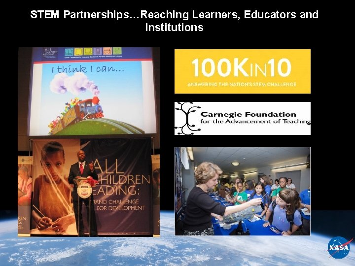 STEM Partnerships…Reaching Learners, Educators and Institutions 
