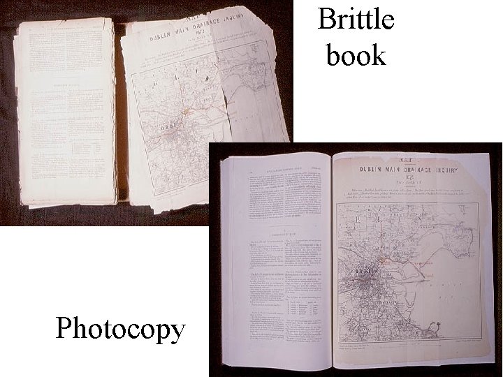 Brittle book Photocopy 