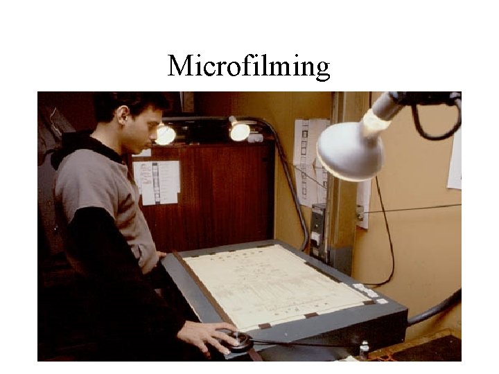 Microfilming 