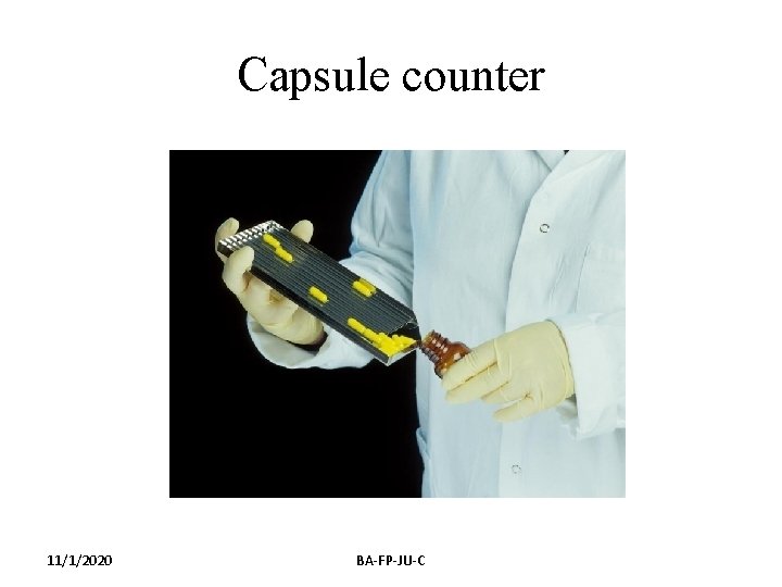 Capsule counter 11/1/2020 BA-FP-JU-C 