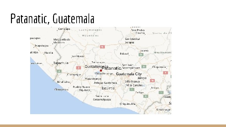 Patanatic, Guatemala 