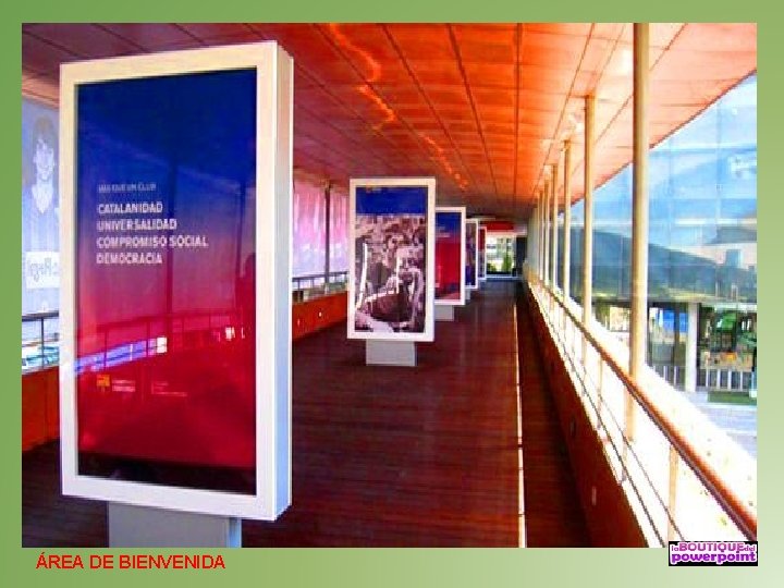 ÁREA DE BIENVENIDA 