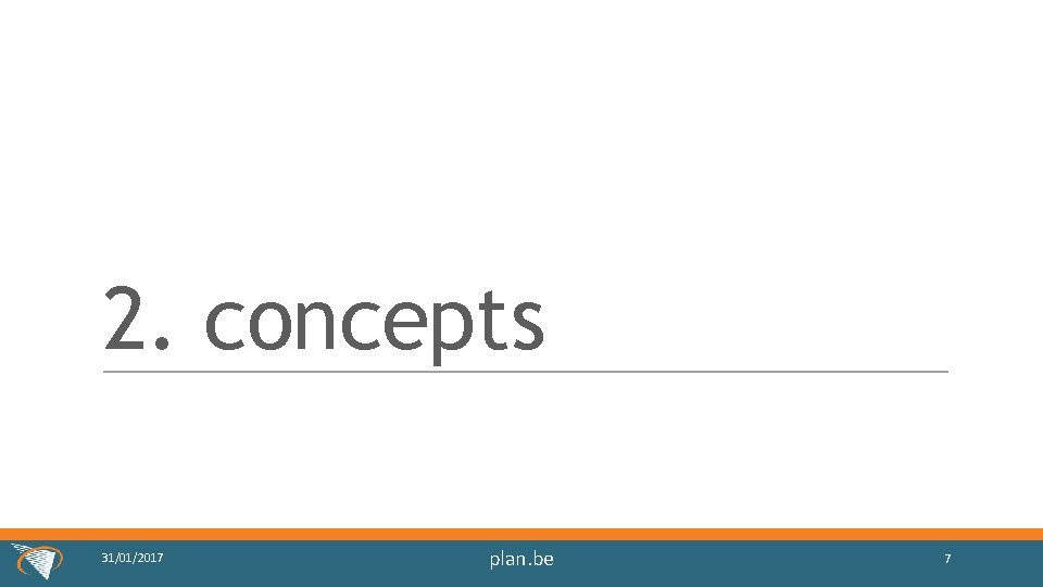 2. concepts 31/01/2017 plan. be 7 