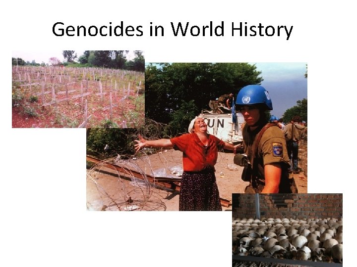 Genocides in World History 