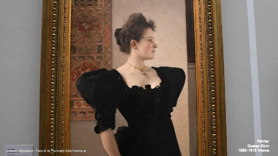 Unteres Belvedere – Foto © by Hermann Kolb Vienna. at Painter Gustav Klimt 1862