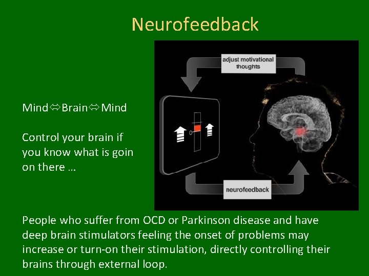 Neurofeedback Mind Brain Mind Control your brain if you know what is goin on