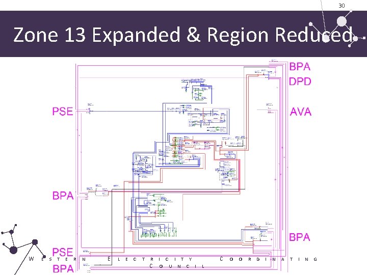 30 Zone 13 Expanded & Region Reduced W E S T E R N