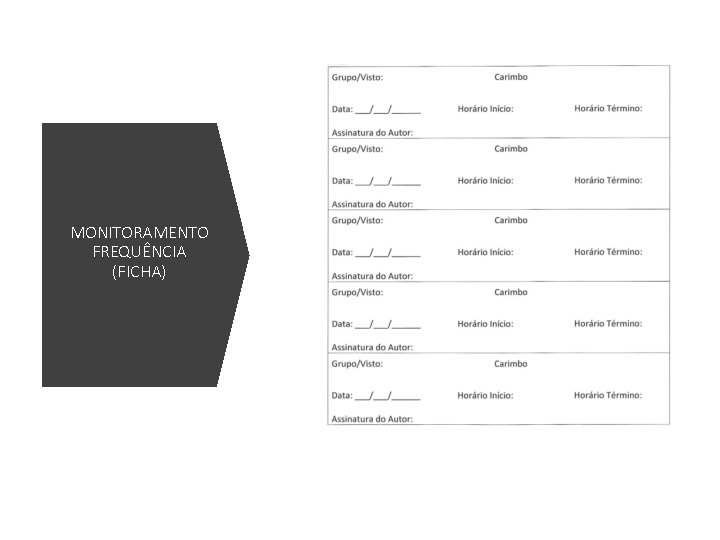 MONITORAMENTO FREQUÊNCIA (FICHA) 