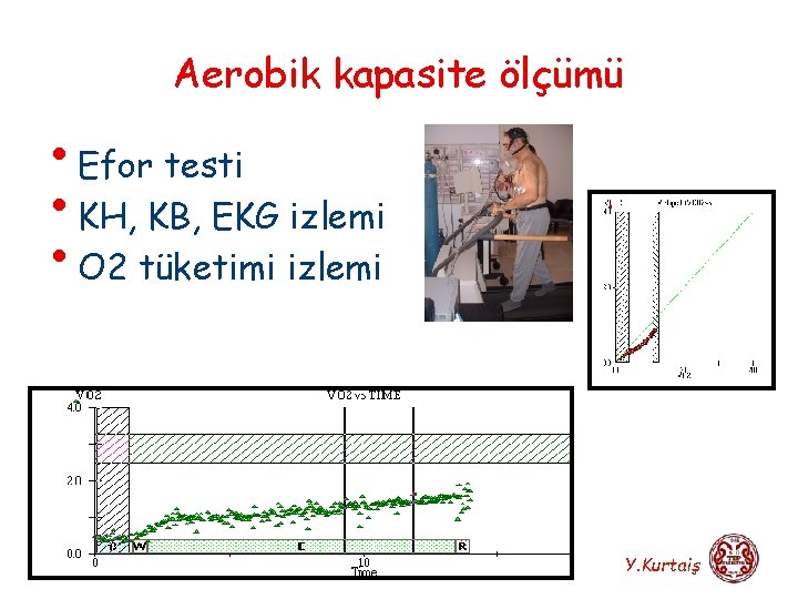 Aerobik kapasite ölçümü • Efor testi • KH, KB, EKG izlemi • O 2